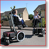 You can drive dragomobility powerchair at any height